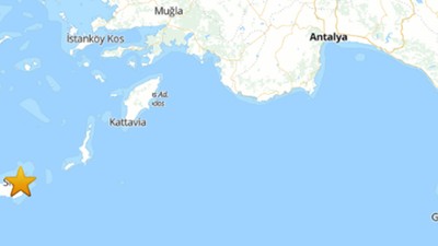 Muğla açıklarında deprem meydana geldi