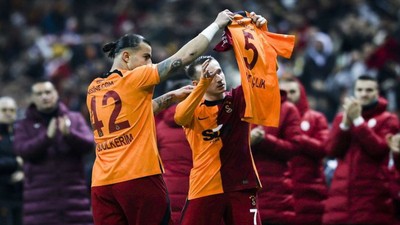 Galatasaray - Hatayspor maçında duygulandıran anlar! Kerem Aktürkoğlu gol sonrası Ahmet Çalık'ı unutmadı