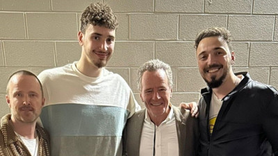 Breaking Bad'in efsaneleri Alperen Şengün'ü izledi! Alperen'den double-double