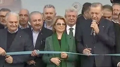 İstanbul Havalimanı metro açılış törenine eski Başbakan Tansu Çiller'de katıldı