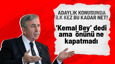 ABB Başkanı Mansur Yavaş'tan çok konuşulacak adaylık açıklaması: Altılı masa ne derse o