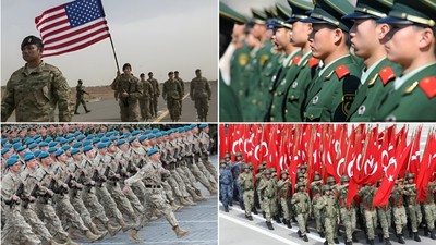 Global Firepower şirketi, en güçlü 30 orduyu listeledi