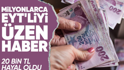 EYT'lileri üzen gelişme: 20 bin TL hayal oldu... Promosyonda tavan miktar indirildi!