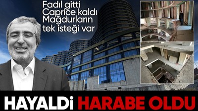 Fadıl Akgündüz Caprice Gold davasında dün tutuklandı: Caprice Gold mağdurlarının hayalleri harabe oldu! İstekleri binanın yatırımcılara devredilmesi