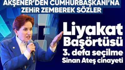 Meral Akşener'den Ankara il kongresinde sert çıkışlar!