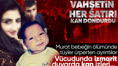 Vücudunda izmarit, duvara kan izleri... Murat bebeğin ölümünde kan donduran ayrıntılar! Anne ve 2 arkadaşı tutuklandı