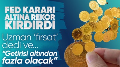 FED kararının ardından altın rekor kırdı uzman isimden uyarı geldi! "Fırsata çevirmek gerek" diyerek altını çizdi! O madeni işaret etti: Getirisi altından fazla