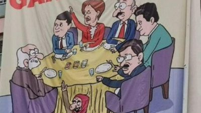 AK Parti Nazilli Gençlik Kolları tarafından 6'lı masa hakkında astıkları pankarta yönelik CHP Aydın Milletvekili Süleyman Bülbül suç duyurusunda bulundu!