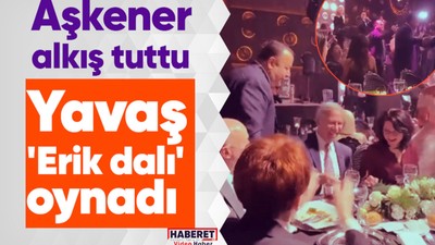 Ankara'daki düğünden çok konuşulan görüntüler! Meral Akşener şahit oldu, Mansur Yavaş erik dalı oynadı! O anlar kamerada