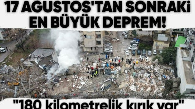 Kandilli Rasathanesi ve Deprem Araştırma Enstitüsü Müdürü Prof. Dr. Haluk Özener depreme dair açıklamalarda bulundu!