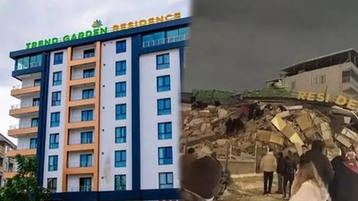 Malatya'da 3 yıl önce yapılan rezidans 14 saniyede çöktü! O anlar kamerada VİDEO İZLE