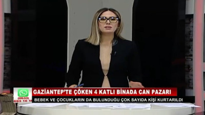SON DAKİKA DEPREM: Kahramanmaraş'taki 7.7'lik depreme ilişkin videolara bir yenisi daha eklendi: Depreme canlı yayında yakalandı, spikerin zor anları kamerada