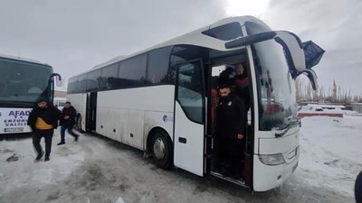Erzurum'dan deprem bölgesine destek geldi: 106 tır malzeme, bin 872 personel ve 372 araç