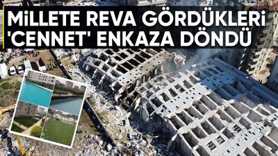 Hatay'da 2013 yılında yapımı tamamlanan 12 katlı 250 daireli Rönesans Rezidans, depremde yerle bir oldu