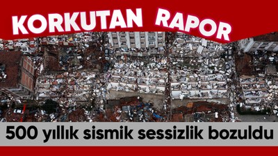 SON DAKİKA! Kahramanmaraş depremi bölgedeki 500 yıllık sismik sessizliği bozdu