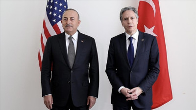 Dışişleri Bakanı Mevlüt Çavuşoğlu ABD'li mevkidaşı Antony Blinken ile görüştü