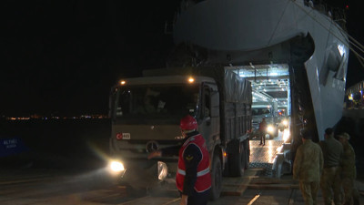 Son dakika haberleri... TCG Sancaktar ve TCG Bayraktar gemileri İskenderun Limanı'na ulaştı