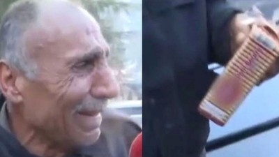 Hatay'da göçük altındaki çocuklarını bisküviyle bekleyen baba herkesi ağlatmıştı! Sevindiren haber geldi! Oğluna sarıldı.