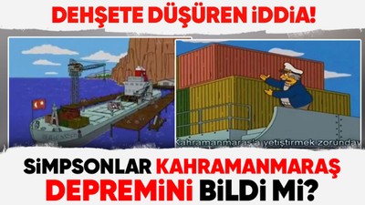 Simpsonlar ile ilgili dehşete düşüren iddia! Simpsonlar 6 Şubat depremini bildi... "Kahramanmaraş'a yetişmek zorundayız..." İşte dehşete düşüren bölüm