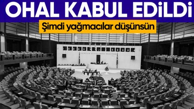 Son dakika! OHAL TBMM Genel Kurulu'nda kabul edildi