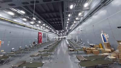TCG Bayraktar Hatay'da! 2. basamak sağlık hizmeti sunabilecek