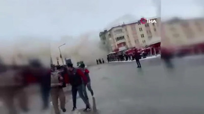 Kahramanmaraş Elbistan'da yaşanan 7.6'lık ikinci depreme ait yeni görüntüler