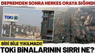 TOKİ konutlarında bir bina bile yıkılmadı! Vatandaşlara bildirildi: Evlerinize girebilirsiniz