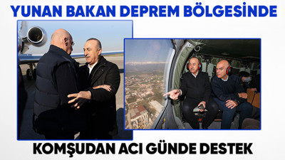 Yunanistan Dışişleri Bakanı Nikos Dendias Adana'da Mevlüt Çavuşoğlu ile görüştü