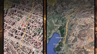 Fay kırıklarını Google Erath’e işledi! Okulların hastanelerin....
