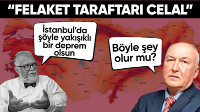 Ahmet Ercan, Celal Şengör'ün 'İstanbul’da yakışıklı bir deprem olsun her tarafı yıksın geçirsin' dediğini iddia etti