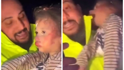 Hatay'da saatler sonra enkazdan kurtarılan minik Azra'nın videosunu çeken görevlinin ifadesi ortaya çıktı!