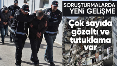 Son dakika! Binalarda tespit edilen yapım kusurlarıyla ilgili yürütülen soruşturmada Malatya, Osmaniye ve Adana'da çok sayıda tutuklama