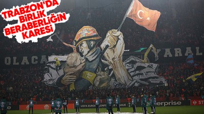 Trabzon'da anlamlı koreografi! "Hep birlikte olacağız"
