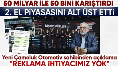 50 milyar liralık bağış yaptığını söyleyerek Türkiye'nin gündemine oturan Yeni Çamoluk Otomotiv sahibi Hamit Duras: Reklama ihtiyacımız yok
