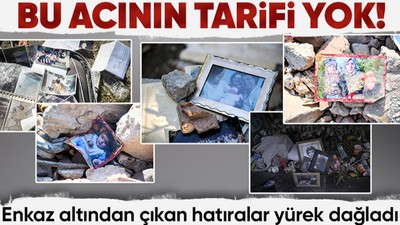 Deprem hayattan kopardı... Onlardan geriye enkaz arasında hatıralar kaldı