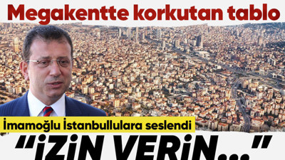 Kahramanmaraş merkezli depremlerin ardından gözler İstanbul'da! Ekrem İmamoğlu "Ne yazık ki..." dedi ve İstanbulludan izin istedi