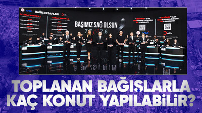 'Türkiye Tek Yürek' bağışlarıyla kaç daire yapılabilir? İşin uzmanından bir tahmin geldi