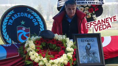 Trabzonspor efsanesi Ahmet Suat Özyazıcı için veda töreni