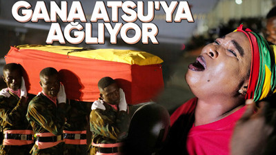 Christian Atsu'nun cenazesi ülkesi Gana'da gözyaşlarıyla karşılandı