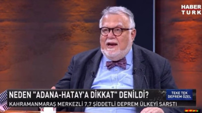 Prof. Dr. Celal Şengör Hatay Defne'deki 6.4 büyüklüğündeki depremi bir hafta öncesinden bildi
