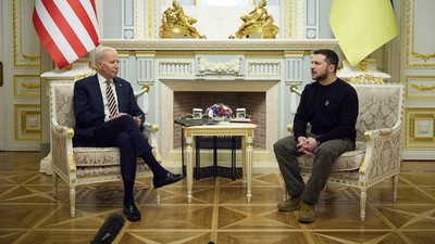 Son dakika! Dünyanın gözü bu görüşmede: ABD Başkanı Joe Biden Ukrayna'da