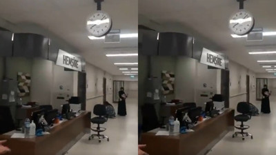 Hatay'daki 6.4'lük depremin en çok hissedildiği Adana nasıl sallandı? Hastane içi görüntüsünde dikkat çeken detay