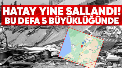 5 büyüklüğünde bir deprem meydana geldi!
