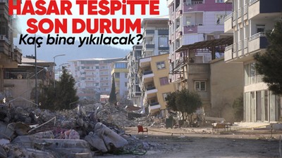 Bakan Kurum açıkladı! Hasar tespit çalışmalarında son durum ne? Depremde yıkılan, acil yıkılacak ve ağır hasarlı bina sayısı 156 bin