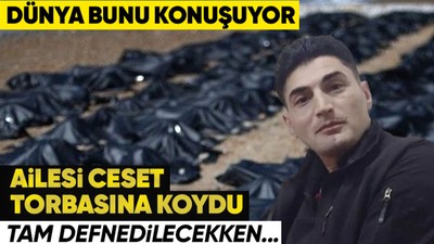 Dünya bu olayı konuşuyor! Depremde enkaz altından çıkarıldı! Tam mezara konulacakken harekete etmeye başladı