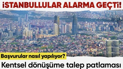 İstanbullular depremin ardından belediyenin yolunu tuttu! Kentsel dönüşüme yoğun talep