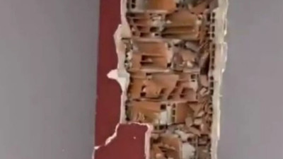 Depremlerin ardından herkes evinin sağlamlığı hakkında endişe ederken Batman'dan paylaşılan görüntüler 'yok artık' dedirtti!