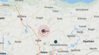 Kayseri'nin İncesu ilçesinde 4.4 büyüklüğünde deprem
