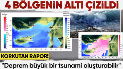 ODTÜ depremin ardından tsunami raporunu bitirdi! "Deprem büyük bir tsunami oluşturabilir"