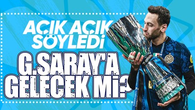 Inter'in yıldızı Hakan Çalhanoğlu'ndan flaş sözler! Galatasaray'a imza atacak mı?
